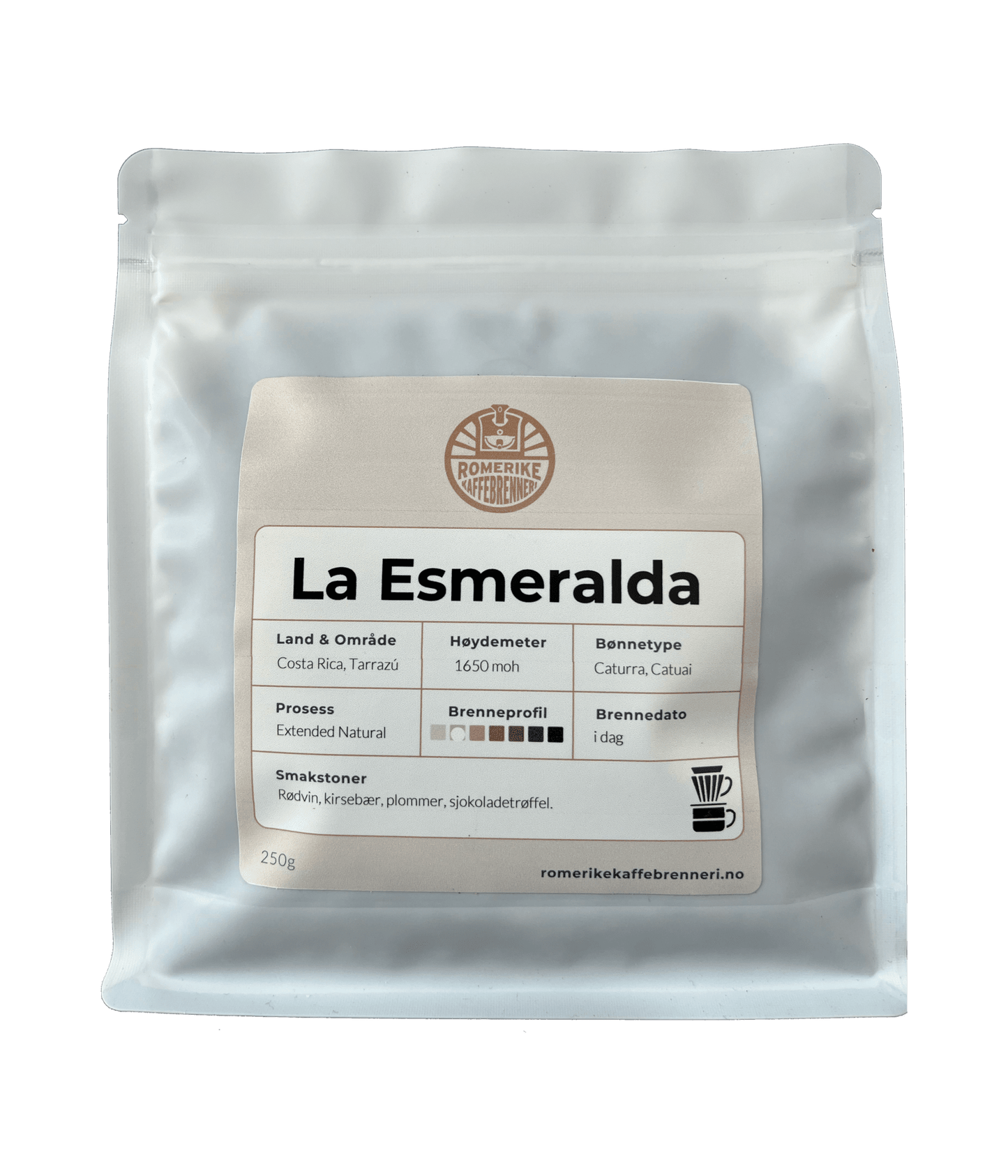 La Esmeralda - Romerike Kaffebrenneri AS