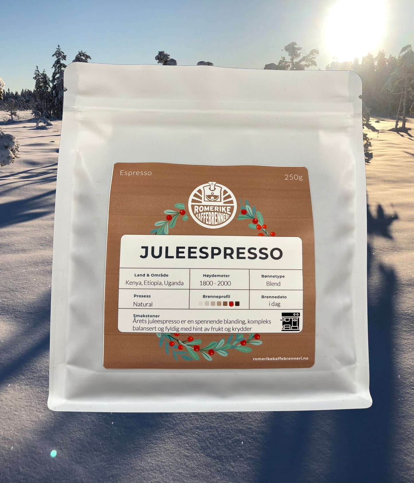 Juleespresso (mørkbrent)