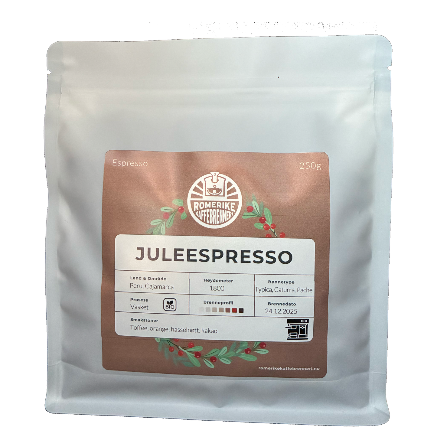 Julekaffe Espressobrent
